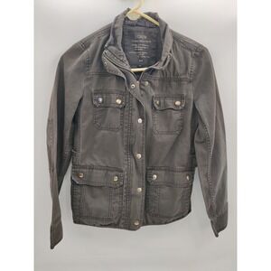 J.Crew Women's Relaxed Boyfriend‎ Field Jacket Brownish Gray Utility Style XS